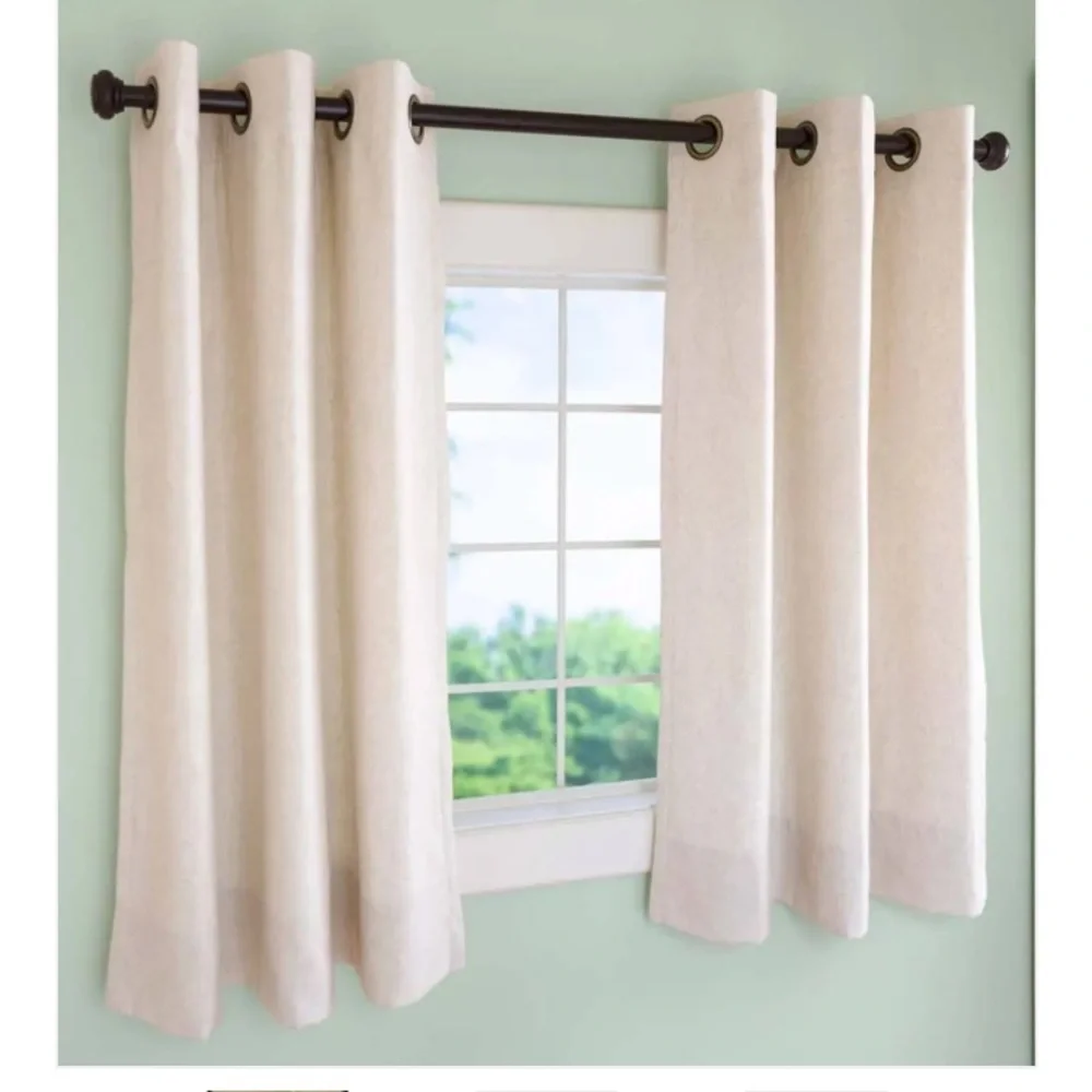 Insulated Short Curtain Panels, Grommet-Top , 40